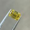 Buy cheap HPHT 1ct Lab Created Yellow Diamonds Emerald Cut VVS Clarity IGI Certified from wholesalers