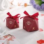 Paper Custom Made Candy Boxes With Logo For Christmas / Wedding / Festival