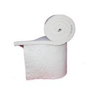Buy cheap Hot Blast Furnace Ceramic Insulation Blanket 50x610x3600mm White Color product