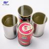 Buy cheap Silver 80g Tin Can Food Packaging Customized Tinplate Food Packaging from wholesalers