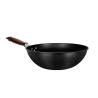 Buy cheap Kitchen Non Slip Stir Frying Pan Carbon Steel PFOA Free Black from wholesalers