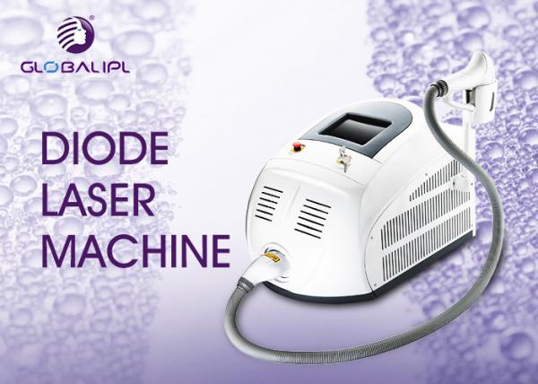 Portable Germany 808nm Diode Laser Hair Removal Machine 5 - 400ms Adjustable