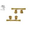 Buy cheap Decoration Plastic Coffin Swing Handle Funeral Golden PP Recycle Material H9007 from wholesalers