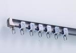 ceiling mounted drapery track curtain rails for bay windows ceiling mounted