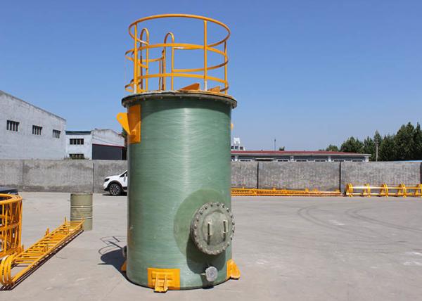 Buy cheap Vertical Underground Frp Chemical Storage Tanks High Strength 2500mm*8400mm from wholesalers