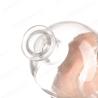 Buy cheap Glass Collar Custom 50ml 100ml 200ml 500ml 750Ml Fancy Bottle for Whiskey Bourbon Gin from wholesalers