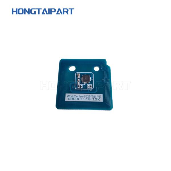 Compatible Toner Cartirdge Reset Chip Yellow 006R01518 For Xerox WC 7525 7530