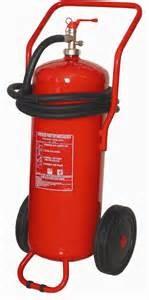 ABC Powder Trolley Fire Extinguisher 50Kg Easy Installation For Underground