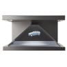 Buy cheap 3 Faces Hologram Pyramid Showcase Holographic 3D Display Shopping Mall from wholesalers