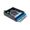 Buy cheap Black MPO Patch Cord Metal 12 Fiber Optical Box 165 * 139 * 33mm from wholesalers