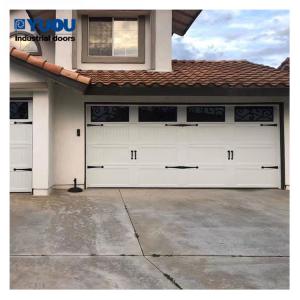 Wholesale Panel Lift Garage Sectional Overhead Door 1500N Remote Control 6m Height from china suppliers