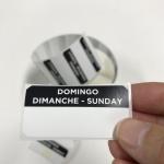 Cutting Die-cutting Rolls Or Sheets Labels Accept Perforation 10 Days Sample