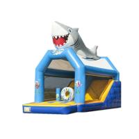 Buy cheap Big Shark Inflatable Kids Jump House , Professional Shark Bounce House Rental product
