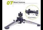 Professional Digital Camera Adjustable Tripod Standing Foot For Canon Nikon DSLR