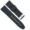 Buy cheap Flat 24mm Mens Rubber Watch Bands With Square Holes from wholesalers