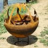 Buy cheap Outdoor Steel Fire Pit 1000mm Diameter 60cm/80cm/100cm Depth Wooden Box Packing from wholesalers