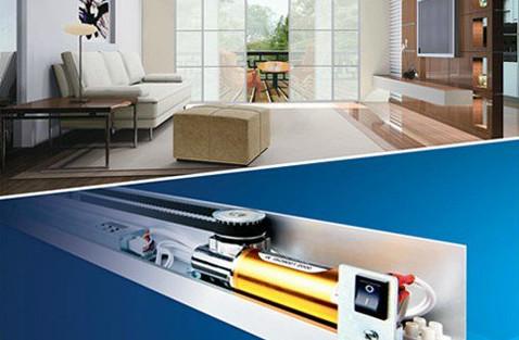 Buy cheap Two Rooms Luxury Residential Automatic Sliding Doors Opener Ce Certification from wholesalers