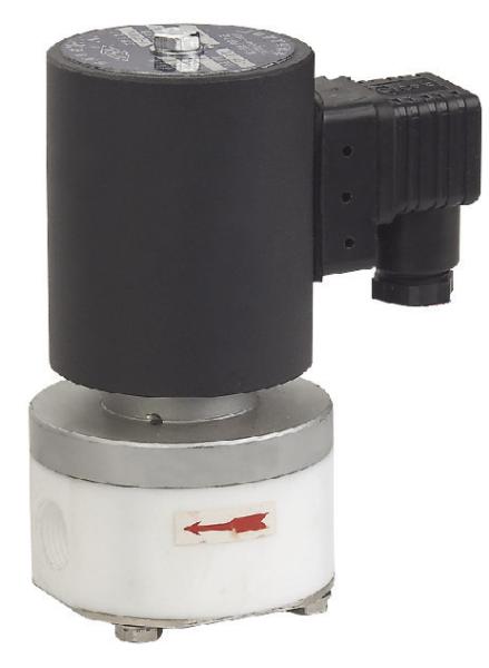 Buy cheap PTFE Sodium Hydroxide 1/2＂Solenoid Valve For Corrosive Liquid Gas from wholesalers