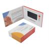 Buy cheap 4.3 inch LCD video flyer,customized print video plus print invitation card from wholesalers