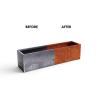 Buy cheap Rust Resistance Self Watering Plant corten steel pot Customized from wholesalers