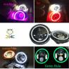 Buy cheap Amber / Blue / Halo Led Headlights 6000-6500K 70W Jeep Wrangler Angel Eyes Headlights from wholesalers