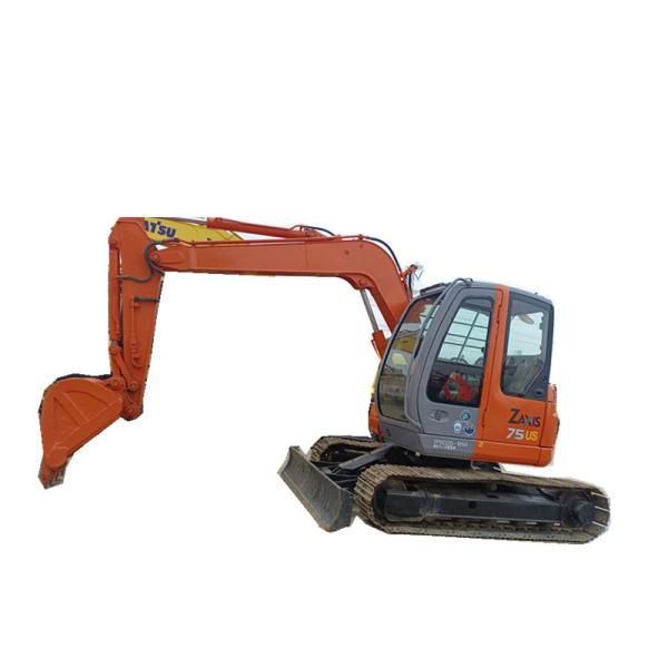 Buy cheap Zx75us Zx75 Used Hitachi Excavator 7200kg Used Mini Excavator from wholesalers