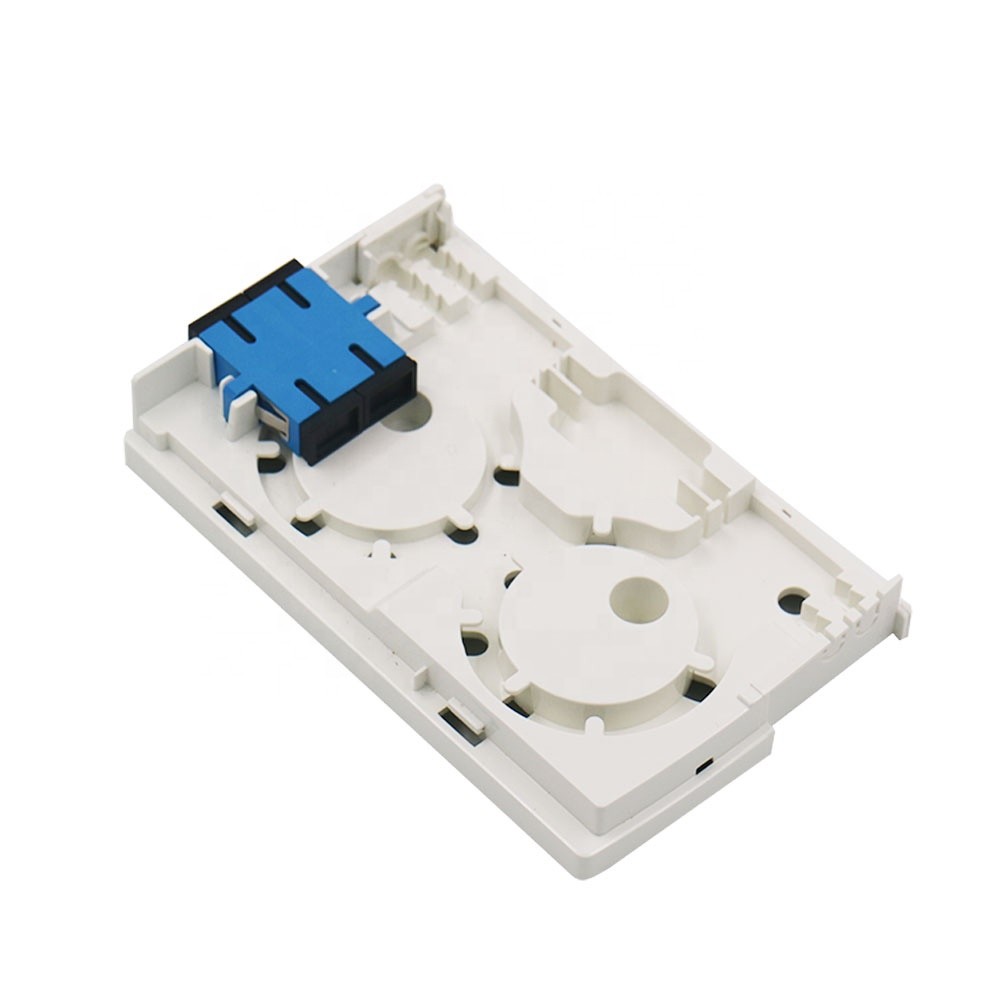 SC/LC Polymer Synthetic Plastic Fiber Optic Cable Termination Box