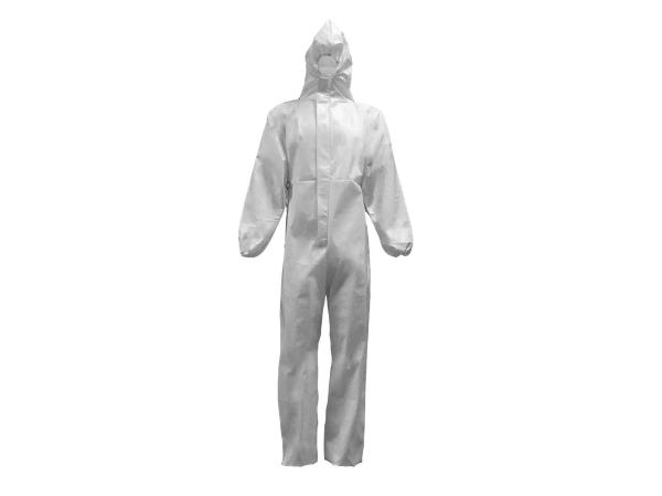 Unisex PP+PE 50GSM Waterproof Anti-Static Disposable Protective Gown With