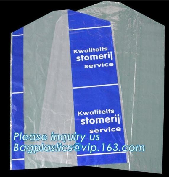 Buy cheap Disposable Thin Garment Protection Dry Cleaning Bags 100cm long,reusable dry cleaning cheer satin washable garment stora from wholesalers