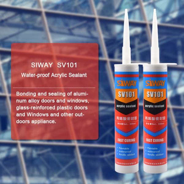 Buy cheap 300ml Clear Mastic Sealant , Acrylic Gap Filler For Kitchen Waterproof from wholesalers