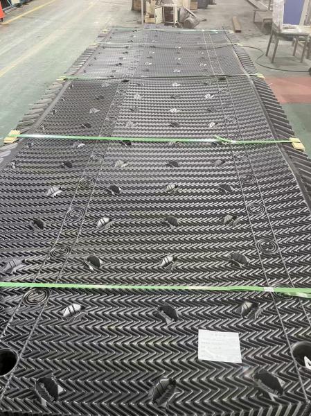 Buy cheap High Efficiency Heat Dissipation Black PVC Cooling Tower Fill from wholesalers
