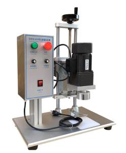 China 220V Desktop Capping Machine For Bottles Cap Diameter 10-50mm Cover Capper on sale
