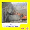 Buy cheap China Hot Multifunction MGY-100BW Excavator Mounted soil and rock anchor DTH drilling rig from wholesalers