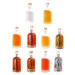 Transparent Frosted Beverage Juice Wine bottle Whisky Vodka Spirit Liquor Glass