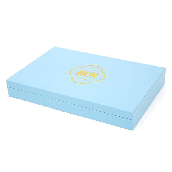 Buy cheap Blue Based And Lid Big Cardboard Cosmetic Packaging Boxes For Essential Oil from wholesalers