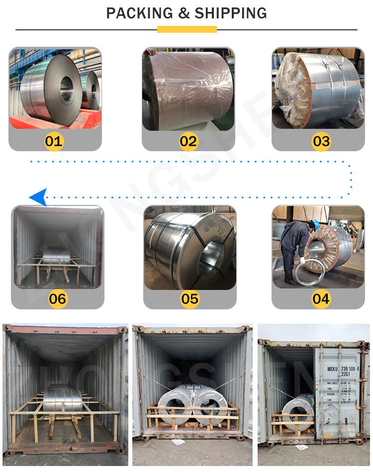 28 Gauge 29 Gauge Cold Rolled Steel Coil DC01 DC02 SPCC at Best with GB Standard Technology