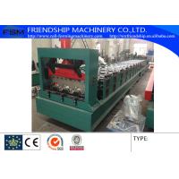 Buy cheap 1.2-2.0mm Thickness Galvanized Steel Metal Deck Roll Forming Machine With 900mm product