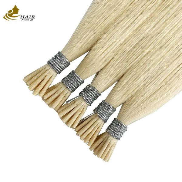Buy cheap Indian Remy Keratin Prebonded Hair Extensions I Tip Customized from wholesalers