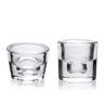 Buy cheap Clear Candle Holder Lead Free Crystal Glass Creative Party Celebration Decoration from wholesalers