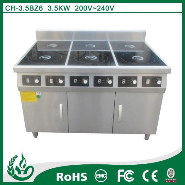 Buy cheap CE approval restaurant equipment commercial induction range top from wholesalers