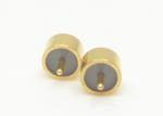 Radiused Hermetic 7052 7070 Glass To Metal Seal Connectors RF Feedthroughs