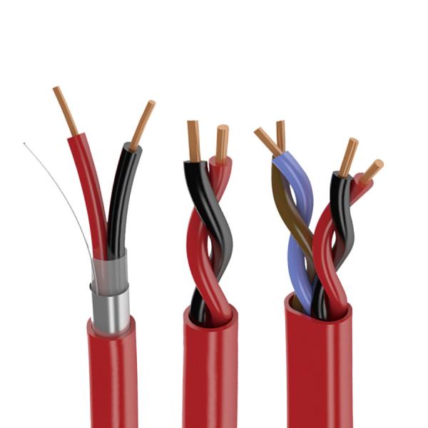 ExactCables Fire Alarm Cable Best 1x2x0.35 FRLS KPS Screened ng A -Unshielded 2