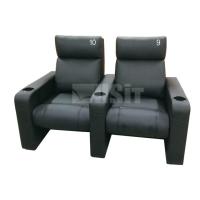 Buy cheap 2 Seater Leather Electric Recliner Sofa Premium Genuine Leather Material product