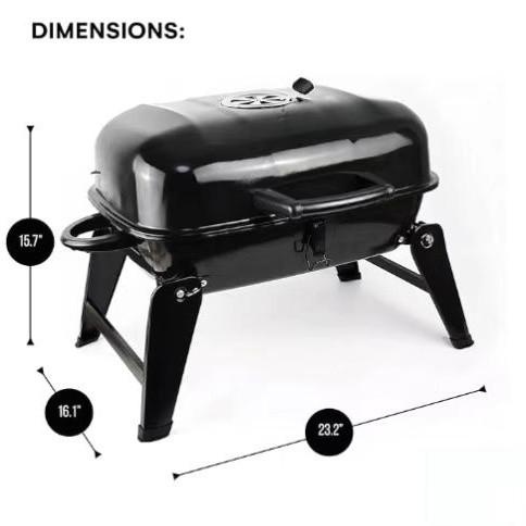 Buy cheap Portable charcoal grill,suitable for small outdoor barbecues from wholesalers