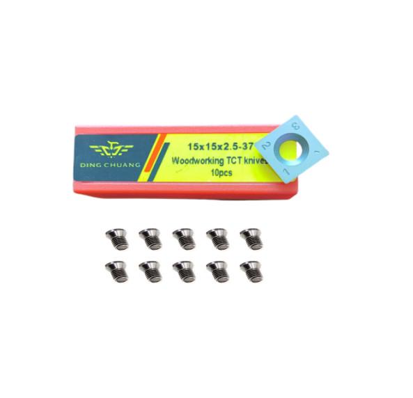 Buy cheap 15x15x2.5-37° Replacement Tungsten Carbide Woodworking Tools Inserts from wholesalers