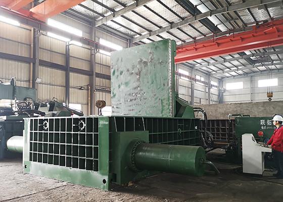 Buy cheap 380V 50HZ Hydraulic Metal Baler Melting Industry Scrap Balers Long Service Life from wholesalers