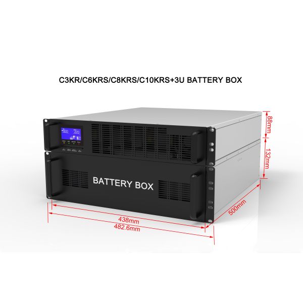 220V 1800w 2000va Rack Mount Battery Backup 19 Inch Systems