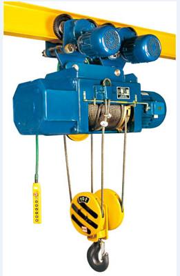 Buy cheap 10 T Large Capacity Electric Wire Rope Hoist Blue Color from wholesalers