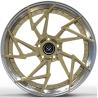 Buy cheap Chevrolet Corvette 2PC Forged Aluminum Alloy Rims C05 9Jx19 Polished Bronze Disc from wholesalers