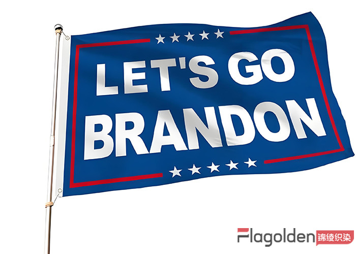 100% Polyester Screen Printed Vote Flag Single Sided Custom Outdoor Indoor